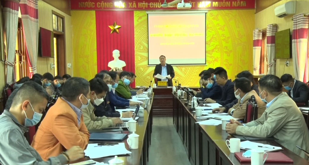 Huyện Quản Bạ phiên họp thường kỳ tháng 10 năm 2021