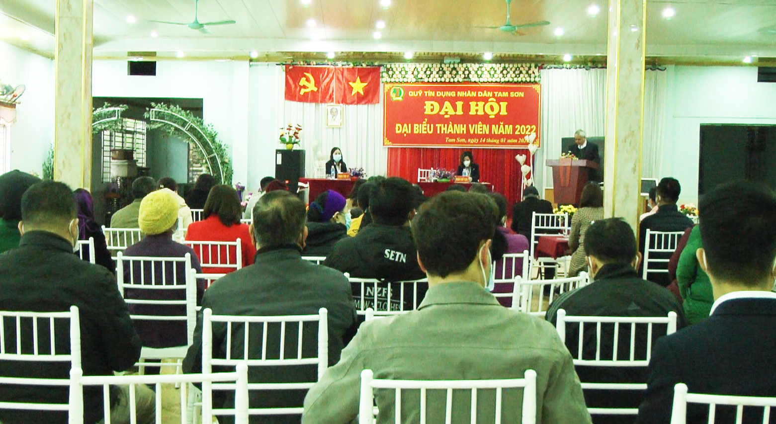Quản Bạ: Đại hội đại biểu thành viên Quỹ tín dụng nhân dân Tam Sơn năm 2022.