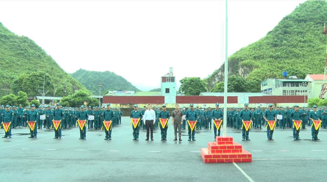 Quản Bạ: Khai mạc Hội thao trung đội Dân quân cơ động huyện năm 2022