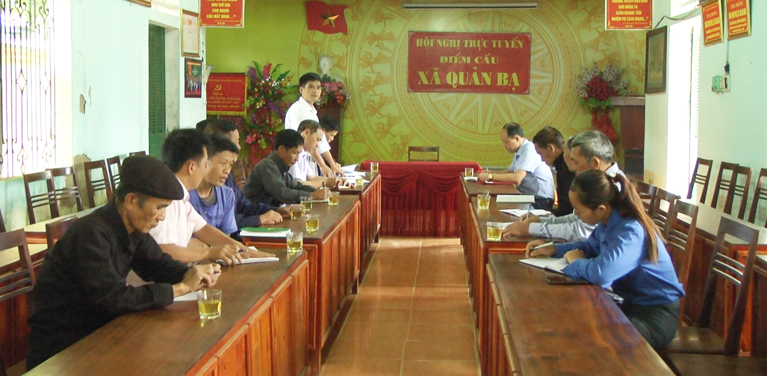 Huyện Quản Bạ: Gặp mặt đội ngũ người có uy tín tại 02 xã Thanh Vân và Quản Bạ.