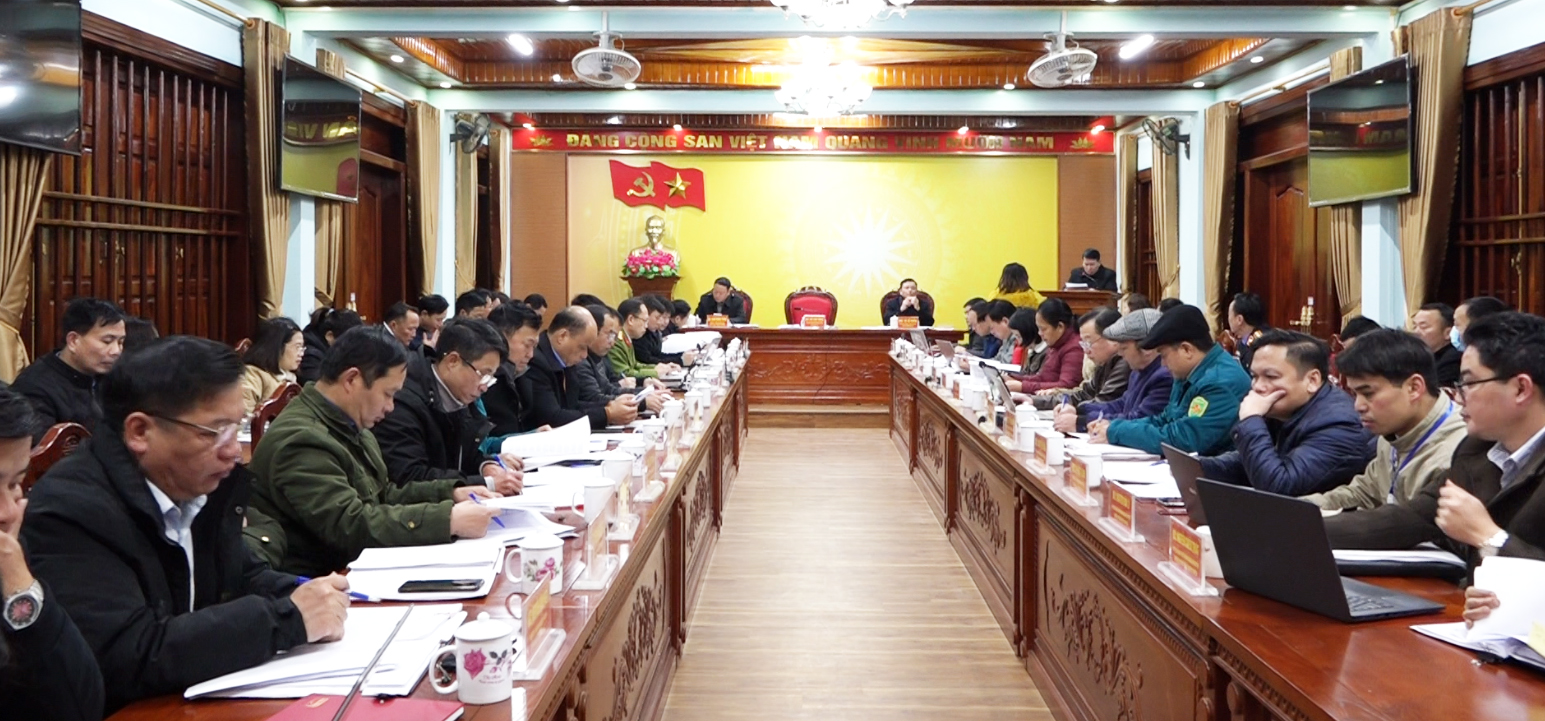 Hội nghị Ban chấp hành Đảng bộ huyện Quản Bạ lần thứ 20 (Mở rộng)